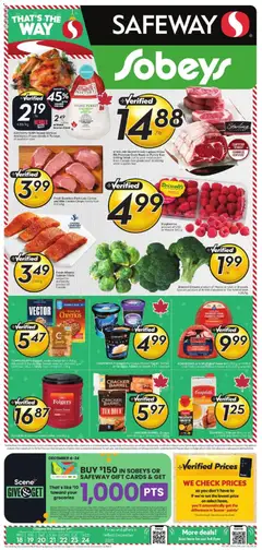 Un aperçu du dépliant Weekly Flyer - AB du magasin Sobeys est valide à partir 18 déc. 2025