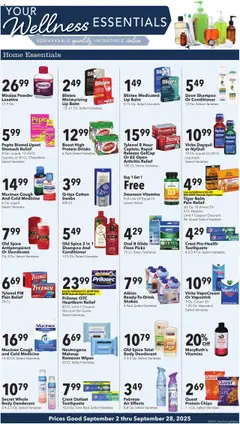 Ad Preview of Coborn's Monthly Ad from 09/02/2025