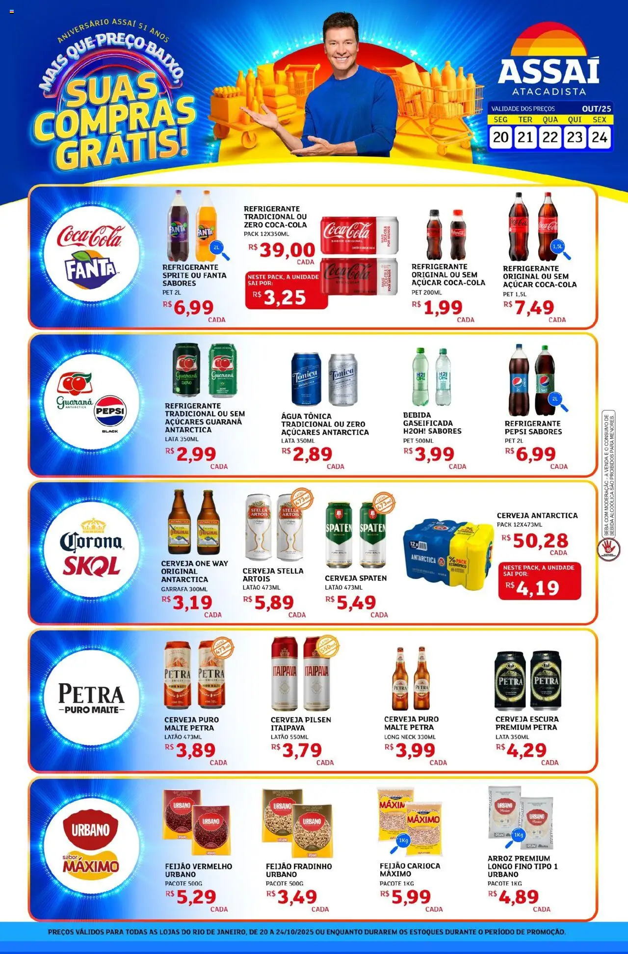 Assaí Atacadista folheto "Encarte - RJ" válido a partir de 20/10/2025 - número de página 1