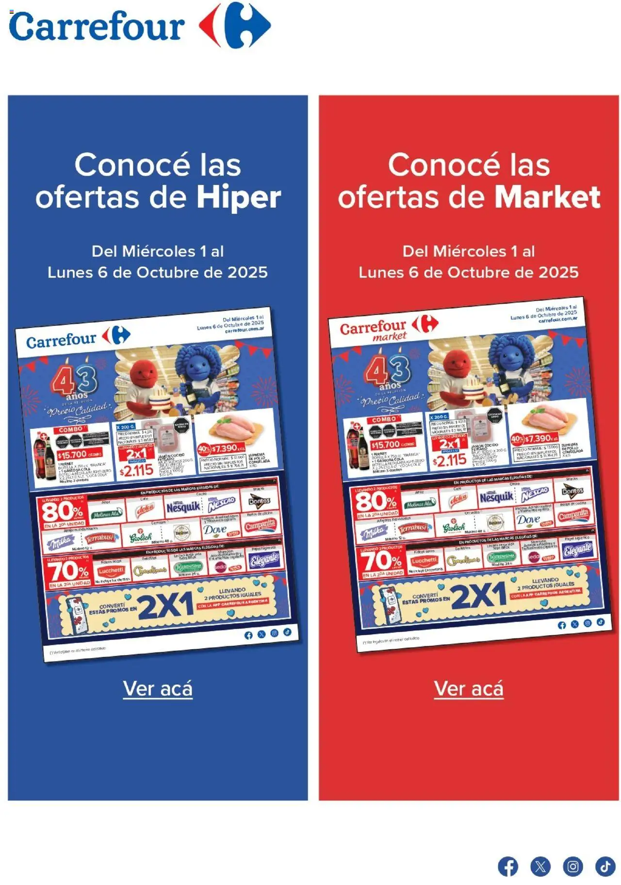 Carrefour Ofertas - Chubut del 01/10/2025 >> Catálogo