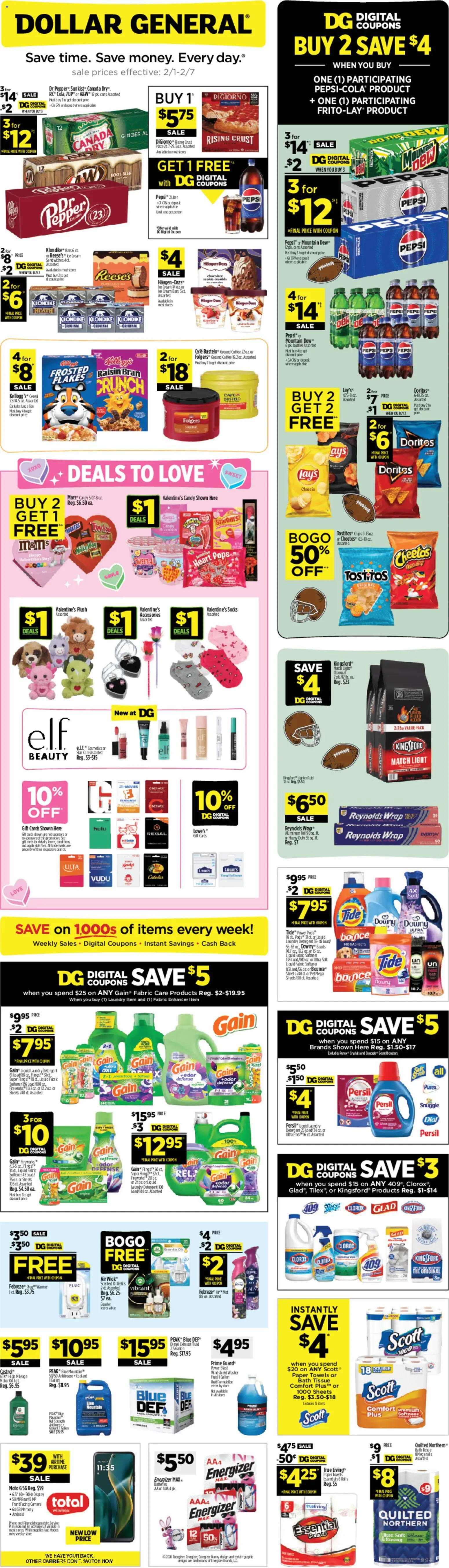 Ad Preview of Dollar General Weekly Ad from 02/01/2026