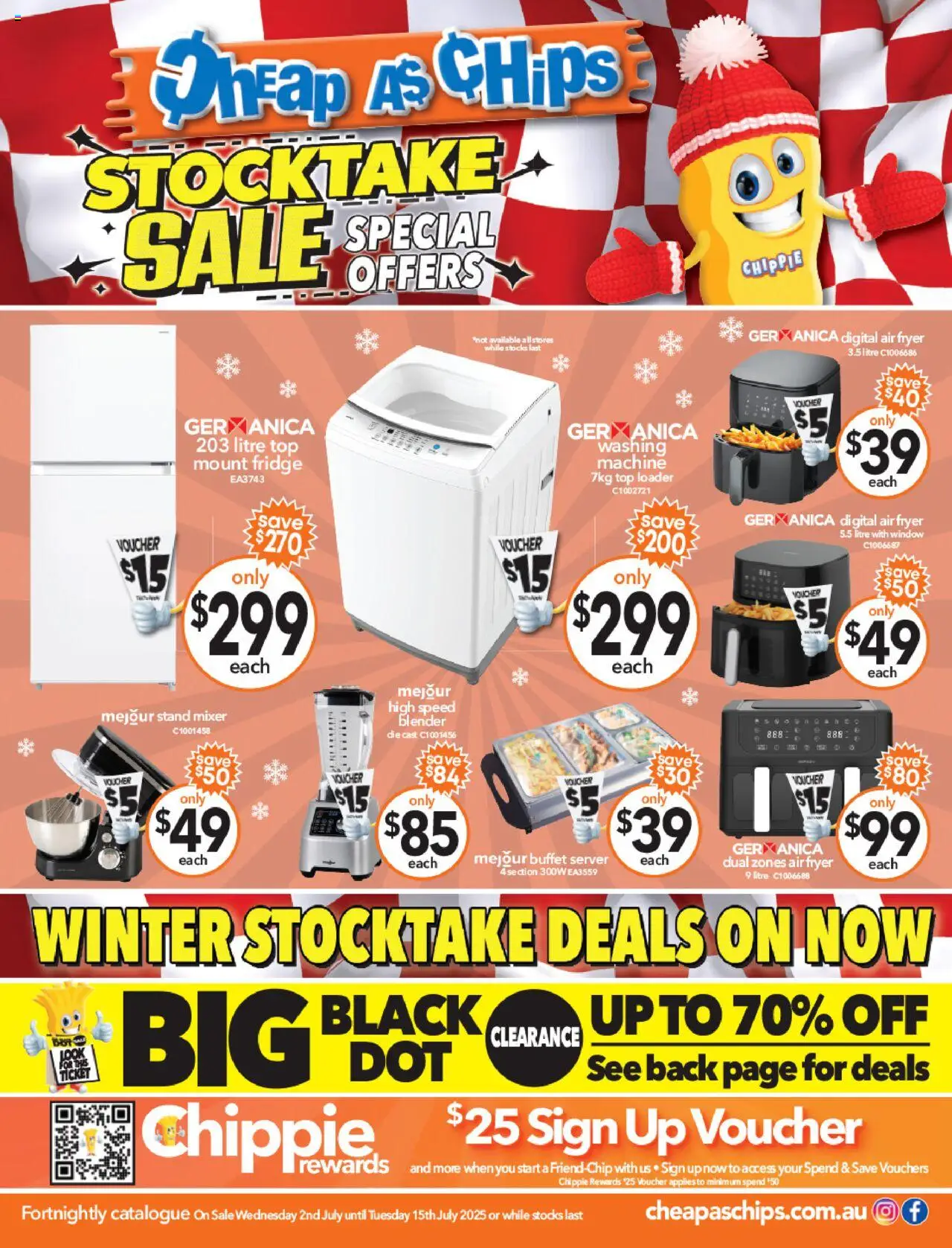 Cheap as Chips catalogue valid from 02/07/2025 - page 1