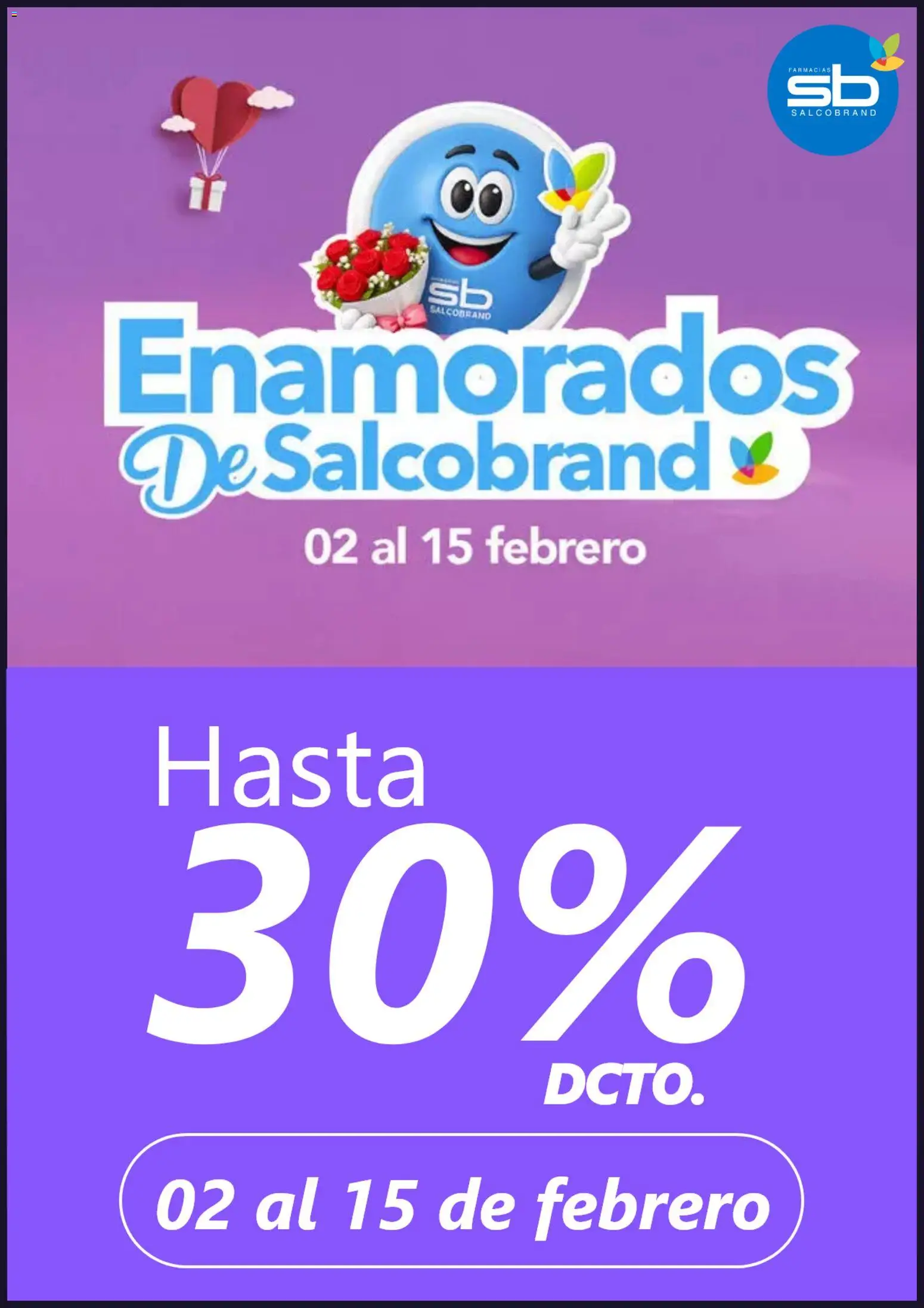 Folleto de la tienda Salcobrand válido desde el 02.02.2026 