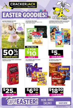 Preview of catalogue Crackerjack Easter Goodies from shop Crackerjack valid 25 Mar 2026