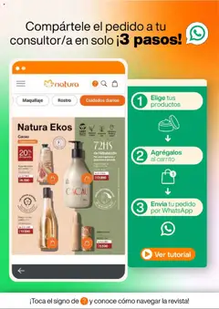  Vista previa del prospecto Ciclo 15 del almacen Natura válida del 24/09/2025 al 08/11/2025 | Página : 2