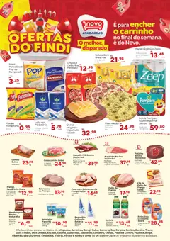 Pré-Visualização do folheto "Ofertas do Findi" da loja Novo Atacarejo válido a partir de 06/11/2025