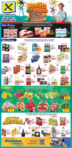 Pré-Visualização do folheto "Ofertas da semana" da loja X Supermercados válido a partir de 09/01/2026