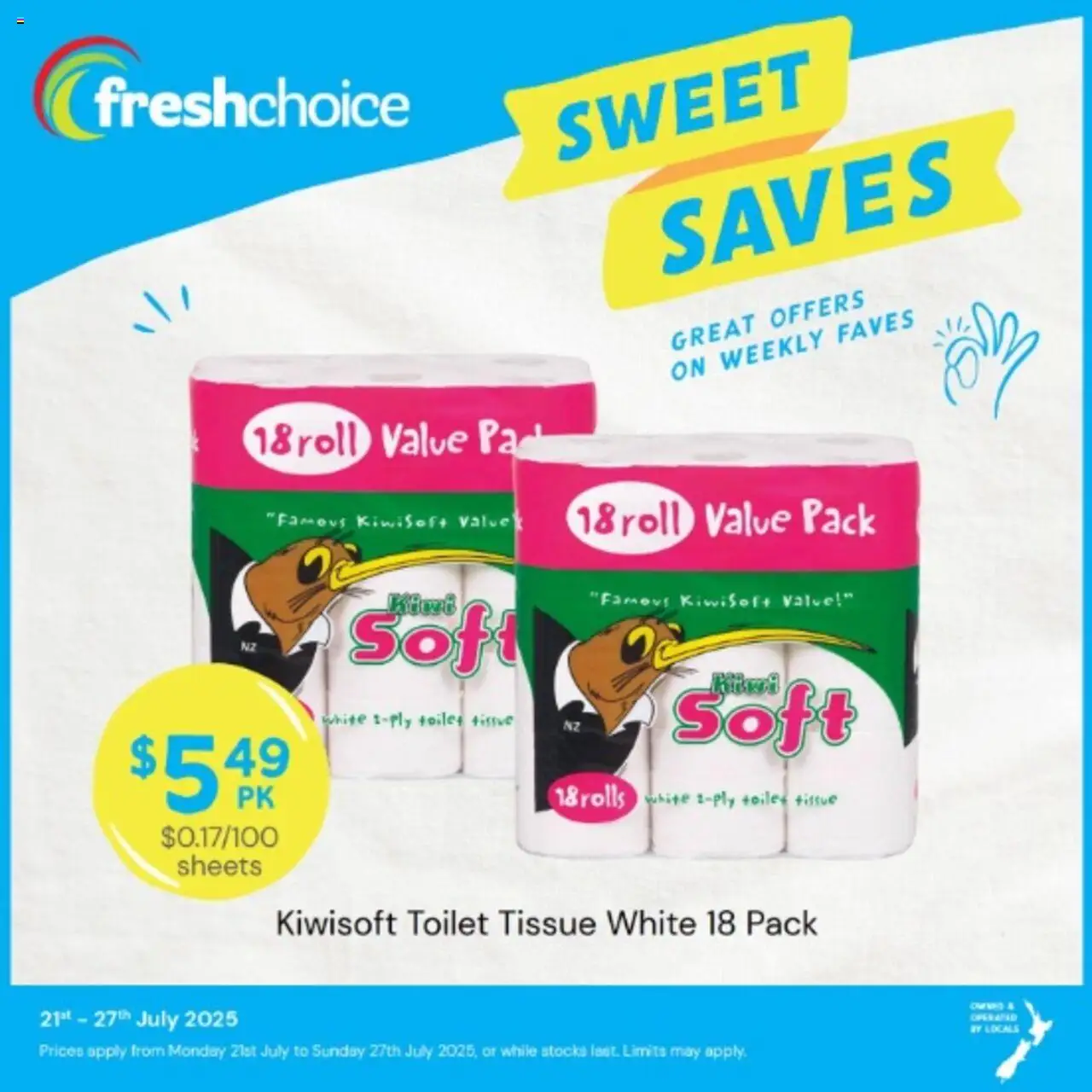 Catalogue FreshChoice catalogue valid from 21 Jul 2025 - page 1