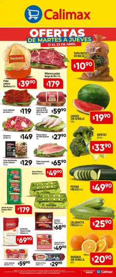 Vista previa las ofertas de la tienda Calimax - Calimax folleto desde el 21/04/2026 