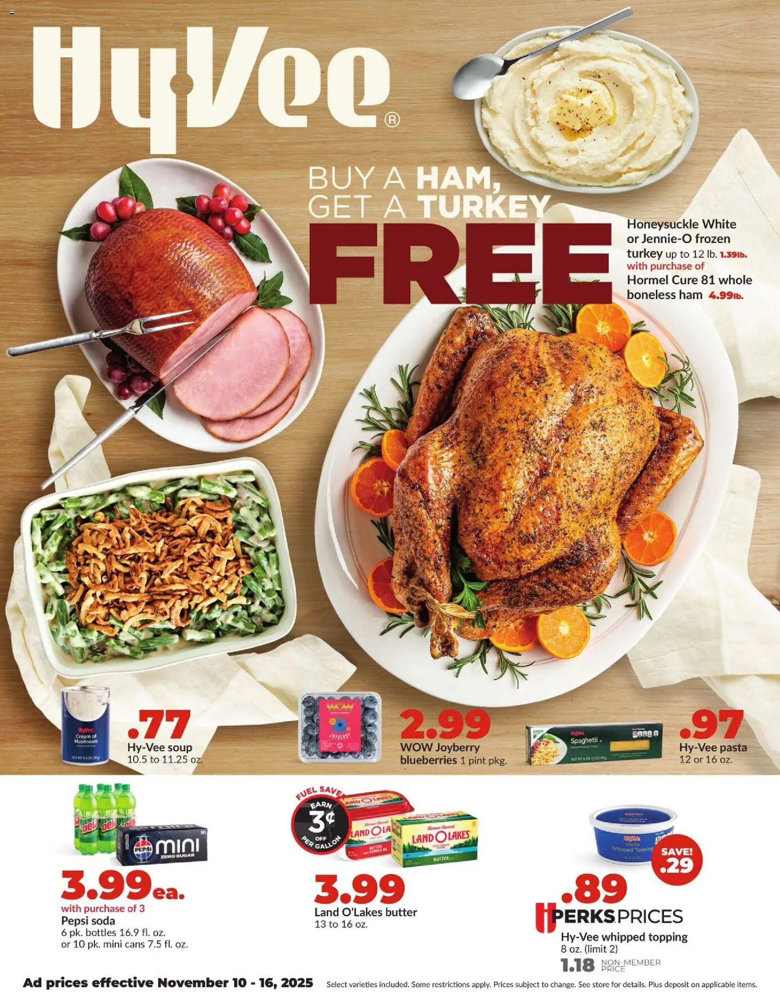 Ad Preview of HyVee Weekly Ad from 11/10/2025