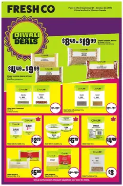 Preview of leaflet Special Promotion from shop FreshCo is valid from Sep 25, 2025