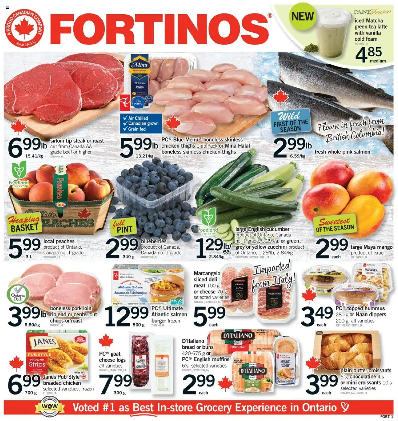Fortinos flyer valid from Jul 24, 2025 - page number 1