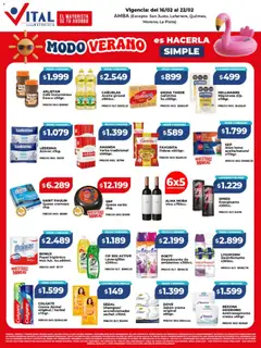 Vista previa del folleto de la tienda Vital válido desde el 16/02/2026 