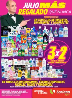 Vista previa las ofertas de la tienda Soriana - Julio Regalado Híper Nacional desde el 17/07/2025 