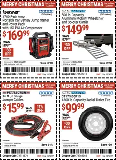 Ad Preview of Harbor Freight Christmas Coupon Deals from 12/02/2025 | Page: 5