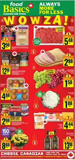 Un aperçu du dépliant Weekly flyer / circulaire du magasin Food Basics est valide à partir 11 sept. 2025