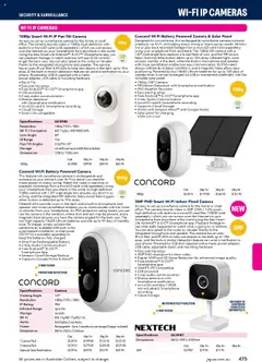 Preview of catalogue Engineering & Scientific Catalogue 2025/2026 from shop Jaycar valid 09/07/2025 | Page: 475