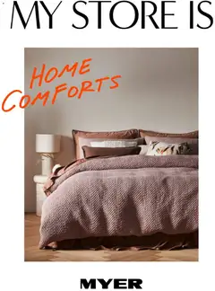 Preview of catalogue Myer catalogue - Home comforts from shop Myer valid 28/04/2026