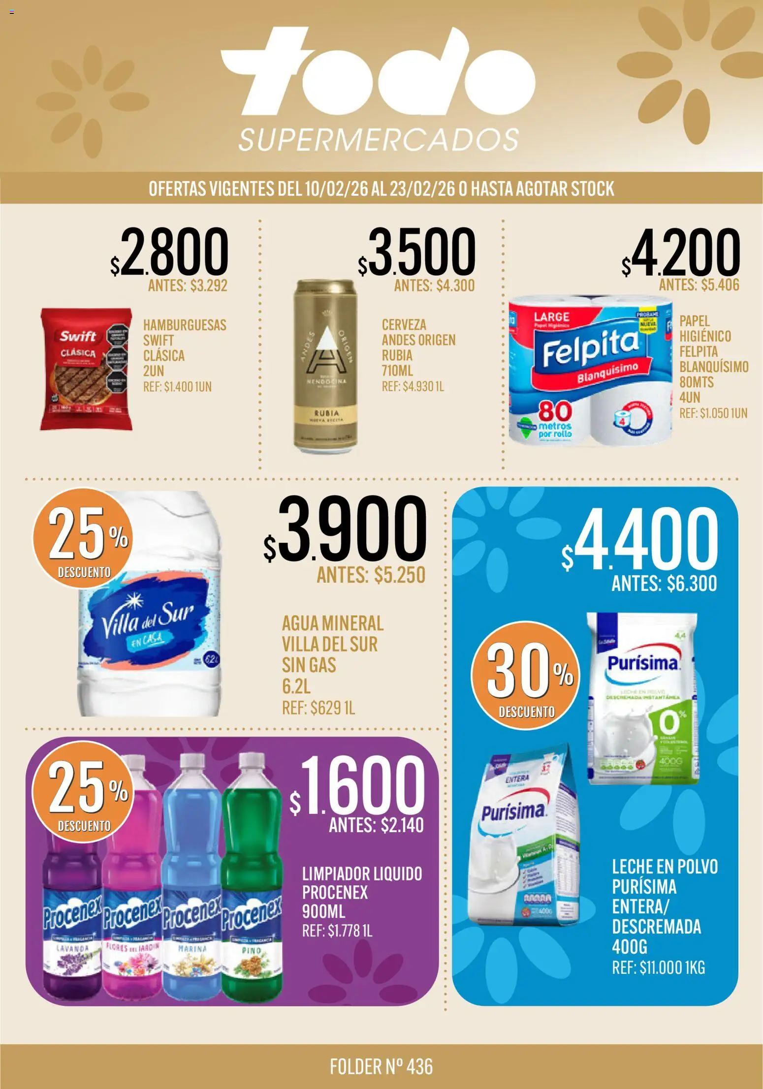 Vista previa del folleto de la tienda Supermercados TODO válido desde el 10/02/2026 