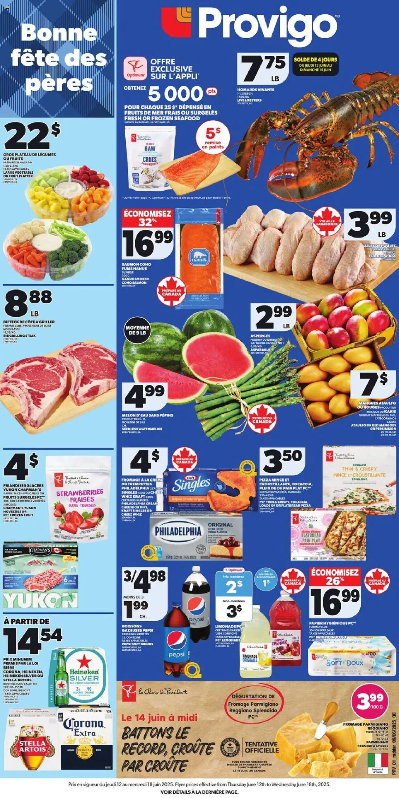 Provigo flyer valid from Jun 12, 2025 - page number 1