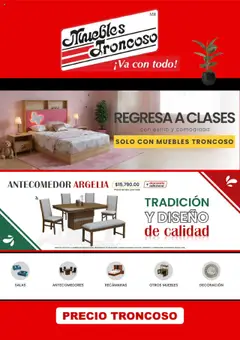 Vista previa las ofertas de la tienda Muebles Troncoso - Catálogo desde el 01/09/2025 
