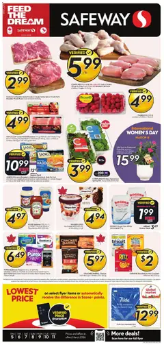 Preview of leaflet Safeway weekly flyer / circulaire from shop Safeway is valid from Mar 05, 2026