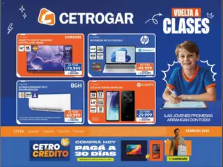 Vista previa del folleto de la tienda Cetrogar válido desde el 01/02/2026 