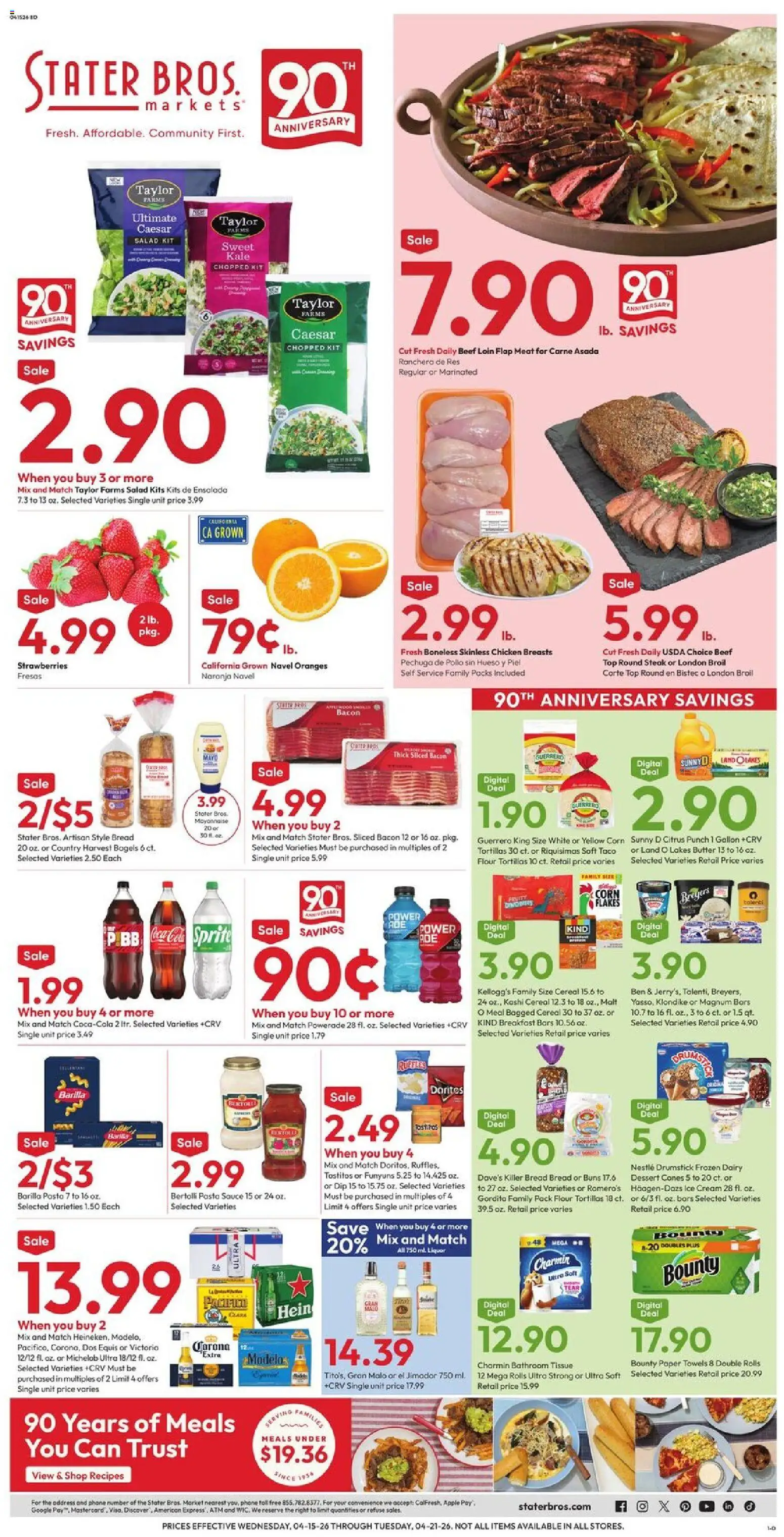 Ad Preview of Stater Bros Stater Bros Weekly Ad from 04/15/2026