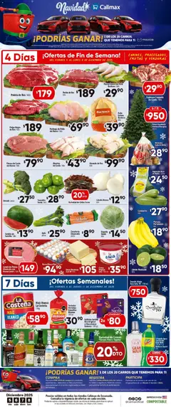 Vista previa las ofertas de la tienda Calimax - Folleto Ensenada desde el 05/12/2025 