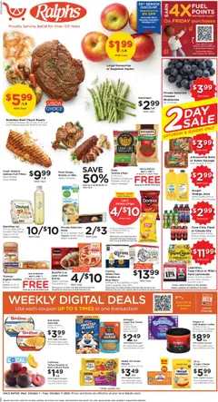 Ad Preview of Ralphs Weekly Ad from 10/01/2025