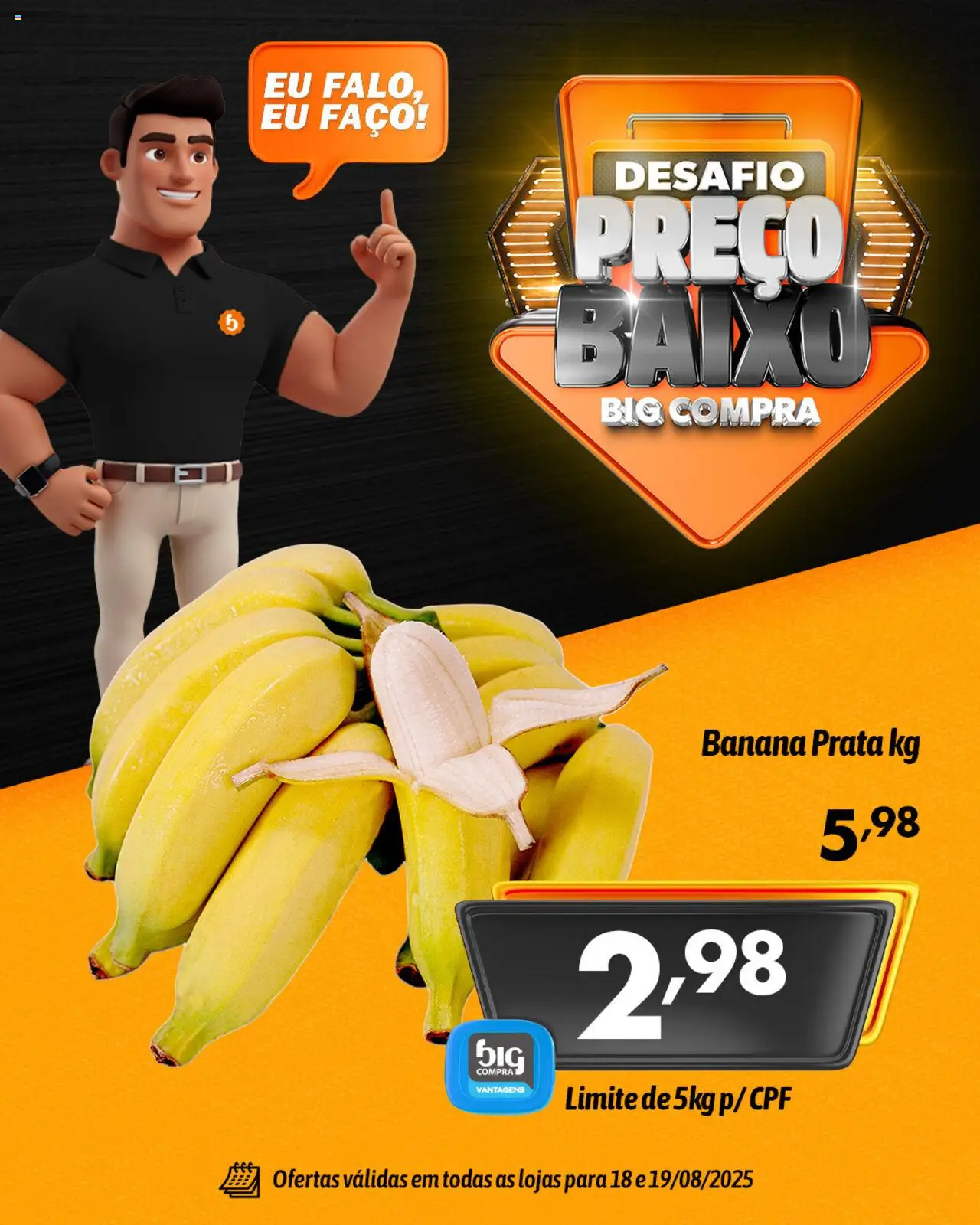 Big Compra folheto "Ofertas da semana" válido a partir de 18/08/2025 - número de página 1