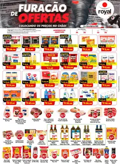 Pré-Visualização do folheto "Royal Supermercados ofertas FDS" da loja Royal Supermercados válido a partir de 24/04/2026