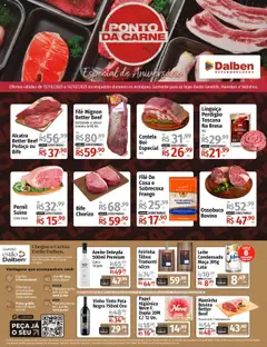 Pré-Visualização do folheto "Ofertas Ponto da Carne" da loja Supermercado Dalben válido a partir de 15/10/2025