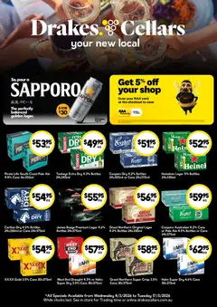 Preview of catalogue Drakes Cellars from shop Drakes valid 04/03/2026