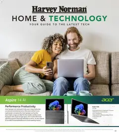 Preview of catalogue Harvey Norman Home & Technology: Your Guide to The Latest Tech from shop Harvey Norman valid 1 Apr 2026