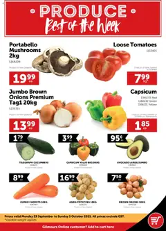 Preview of catalogue Catalogue from shop Gilmours valid 29 Sept 2025