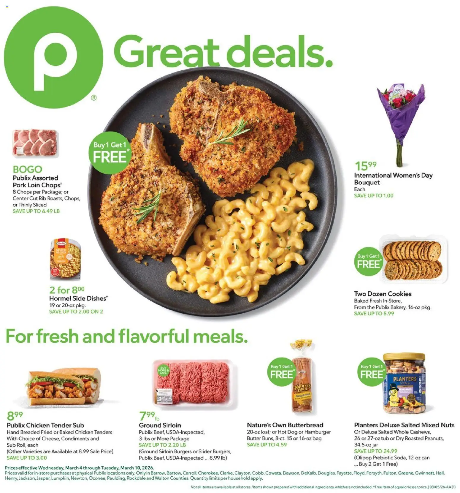 Ad Preview of Publix Publix Weekly Ad from 03/04/2026