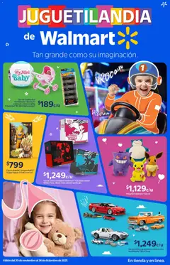 Vista previa las ofertas de la tienda Walmart - Folleto Tan grande como su imaginación desde el 20/11/2025 