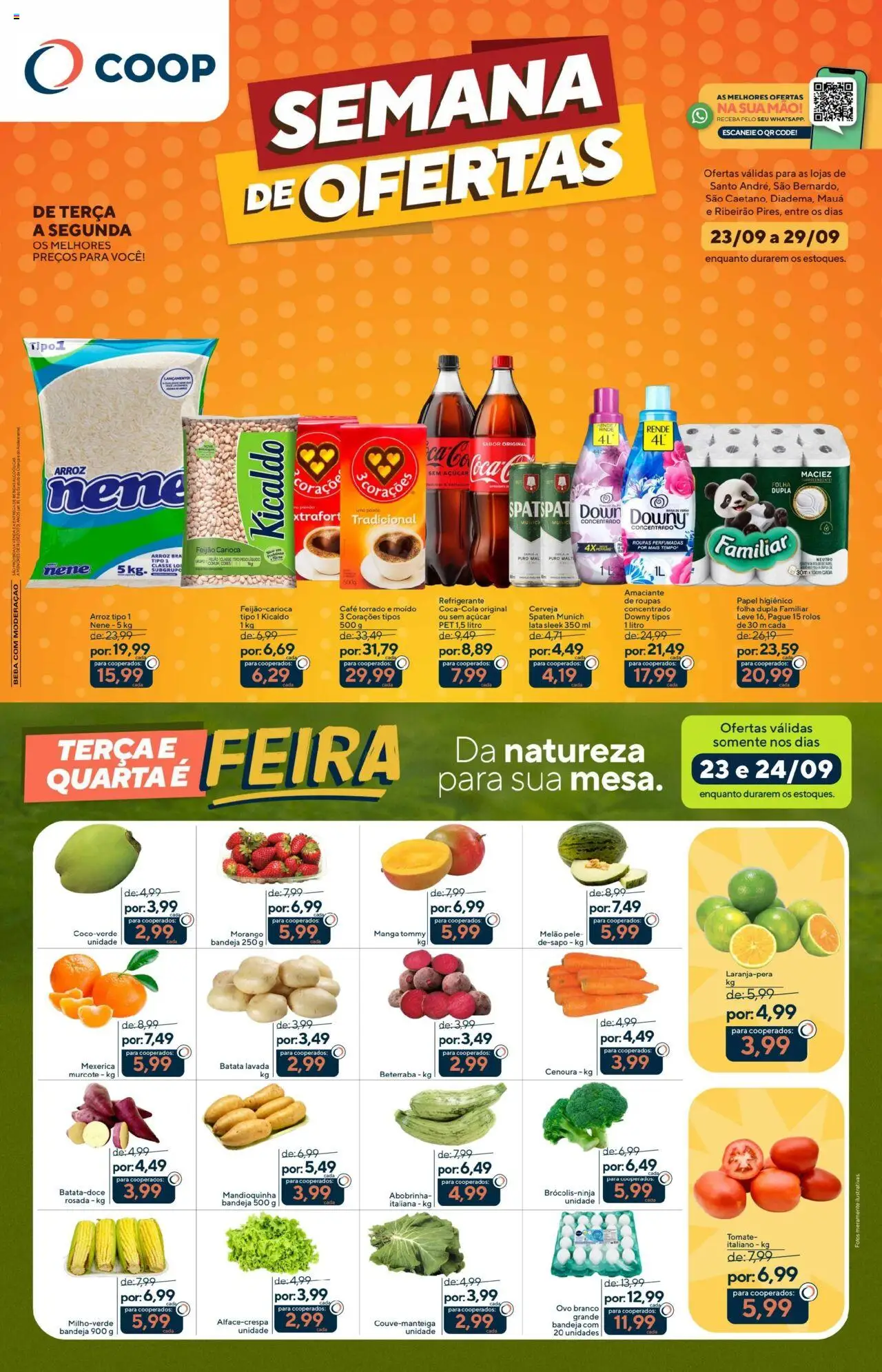 Coop folheto "Ofertas da semana" válido a partir de 23/09/2025 - número de página 1
