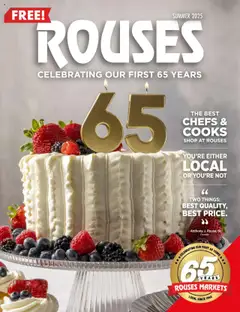 Ad Preview of Rouses Magazine Summer 2025 from 09/01/2025