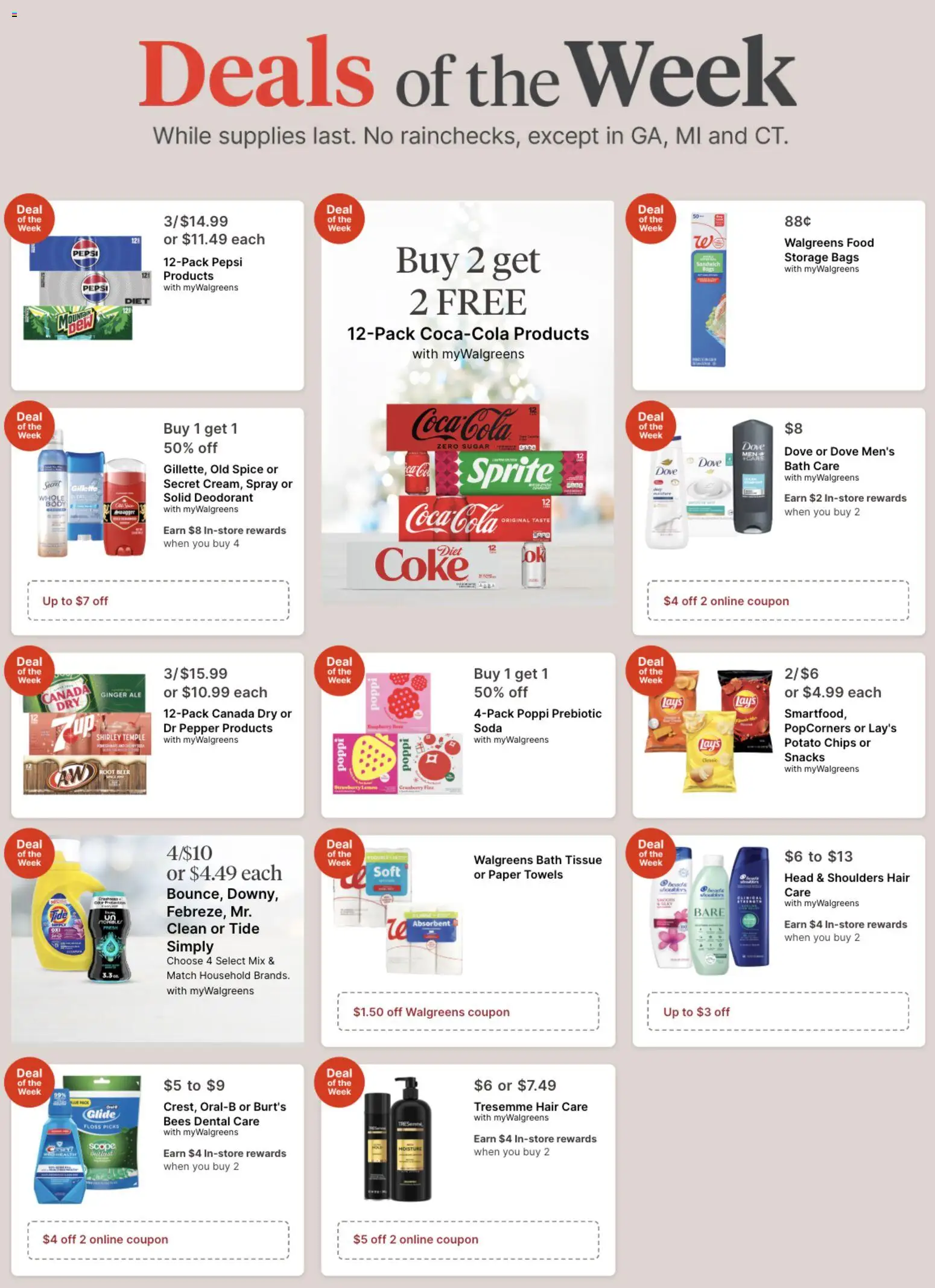 Ad Preview of Walgreens Weekly Ad from 12/07/2025