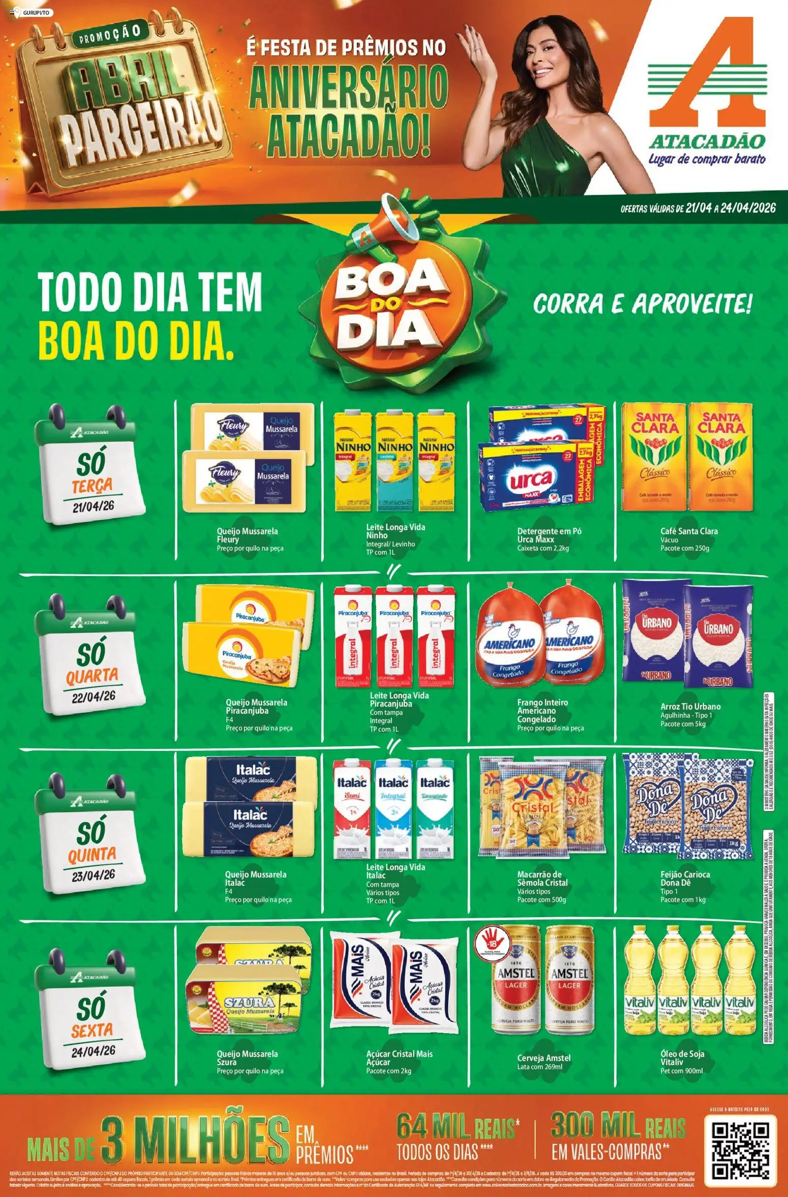 Pré-Visualização do folheto "Atacadão ofertas - TO" da loja Atacadão válido a partir de 21/04/2026