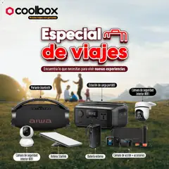 Vista previa de Coolbox - Especial de viajes de la tienda Coolbox válido desde 30/03/2026