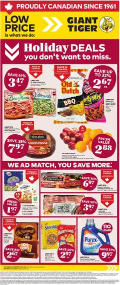 Preview of leaflet Weekly Flyer from shop Giant Tiger is valid from Nov 12, 2025