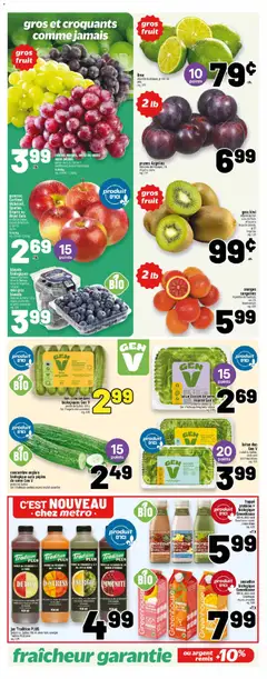 Un aperçu du dépliant Weekly flyer / circulaire du magasin Metro est valide à partir 30 oct. 2025 | Page: 6