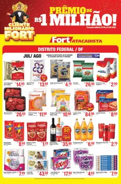 Pré-Visualização do folheto "Ofertas da semana" da loja Fort Atacadista válido a partir de 28/07/2025