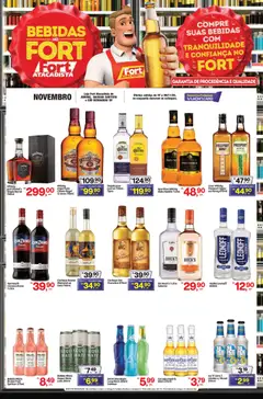 Pré-Visualização do folheto "Ofertas Bebidas" da loja Fort Atacadista válido a partir de 07/11/2025