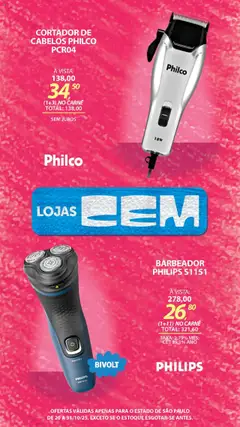 Pré-Visualização do folheto "Ofertas atuais" da loja Lojas Cem válido a partir de 20/10/2025 | Página: 130