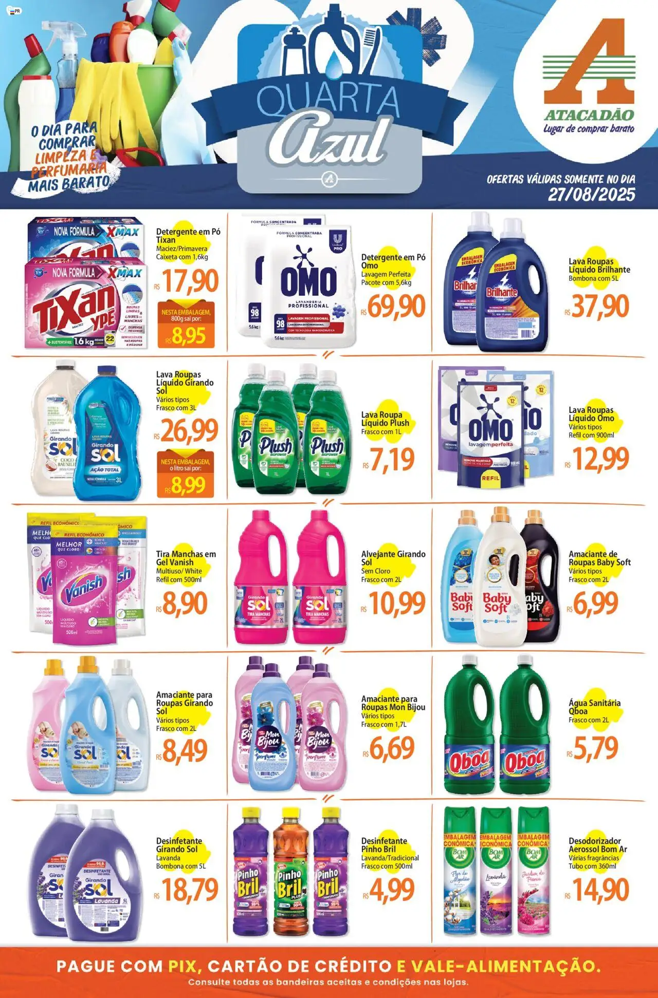 Atacadão folheto "Ofertas - PR" válido a partir de 27/08/2025 - número de página 1