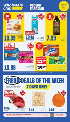 Preview of leaflet Weekly flyer / circulaire from shop Wholesale Club is valid from Oct 23, 2025 | Page: 5